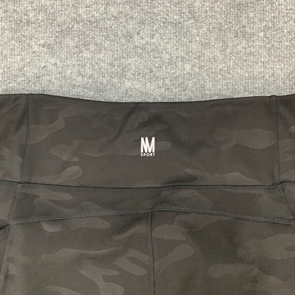 Nicole Millar Sport Leggings Womens Plus 2X Black Camo Stash Pockets Cropped - Picture 8 of 10